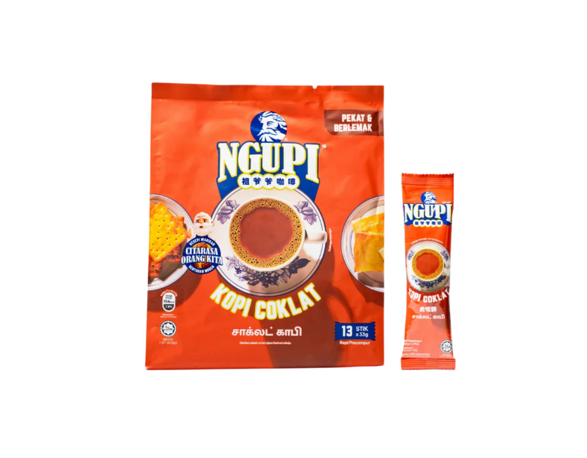 Zus Ngupi Instant Premix Kopi Coklat