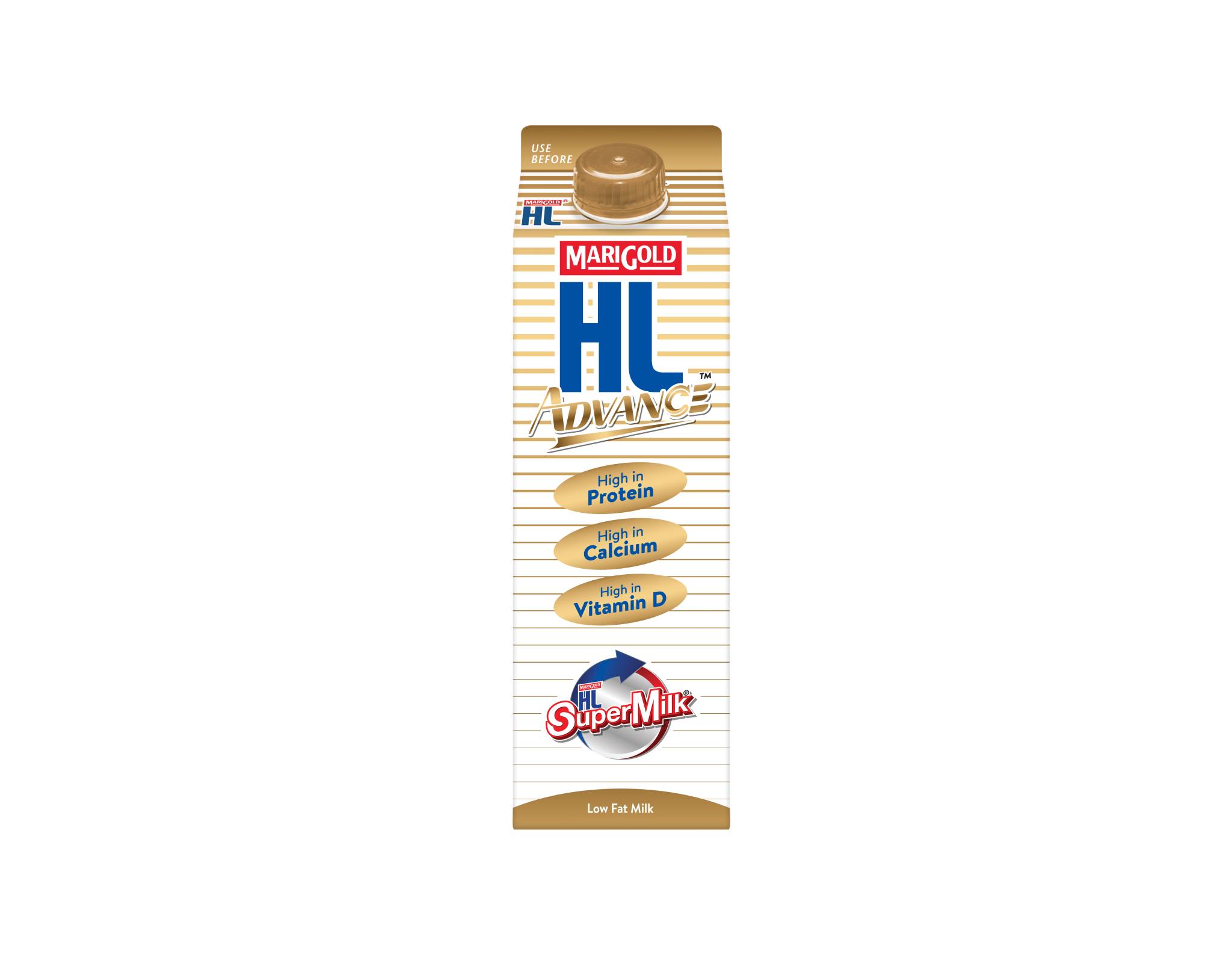 Marigold Hl Advance Milk 946ml Plain