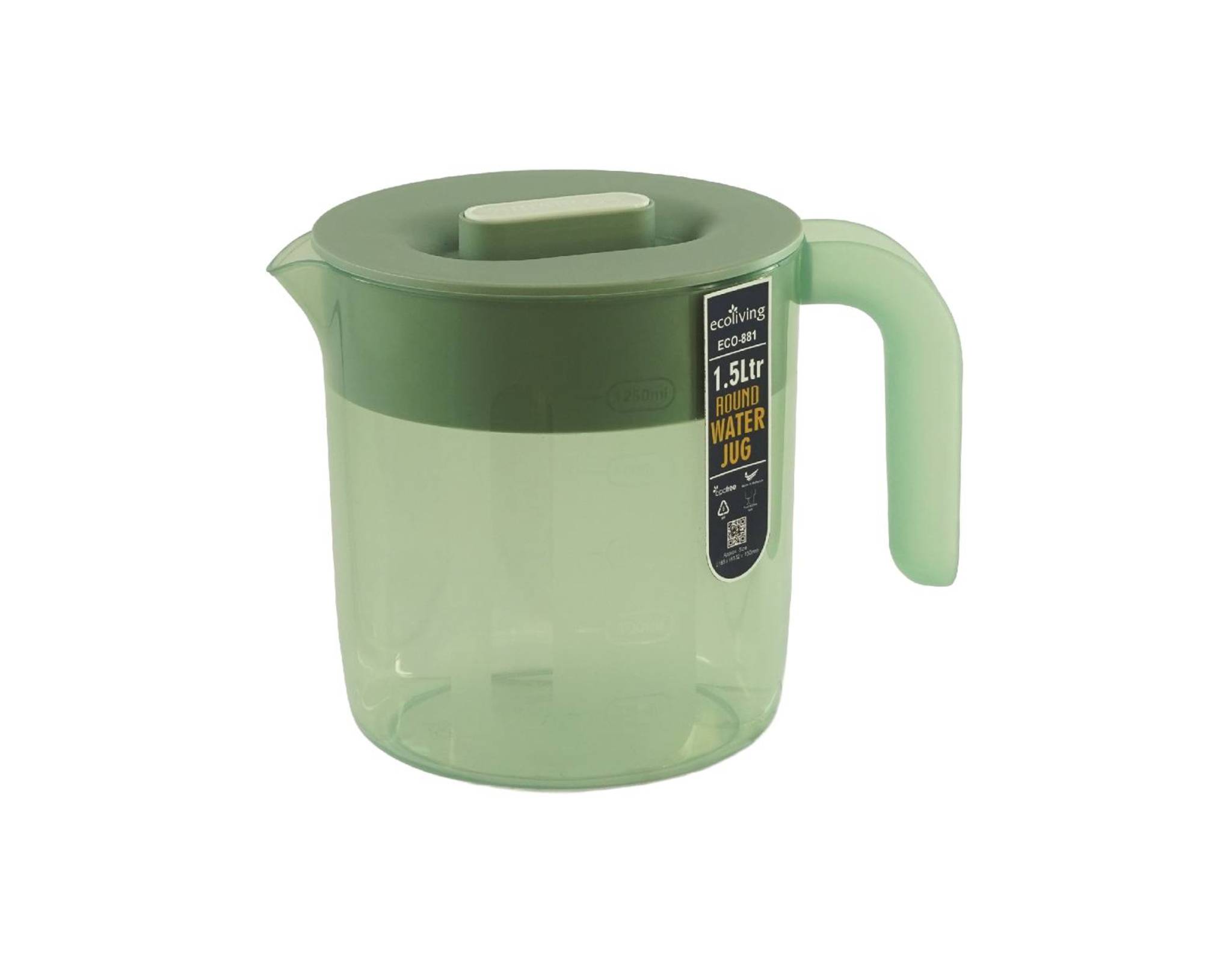 Eco Living Round Water Jug (eco-881)