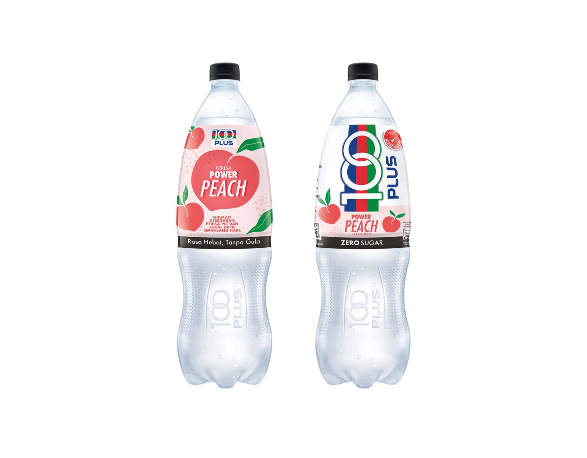 100Plus Original Zero Peach Flavoured