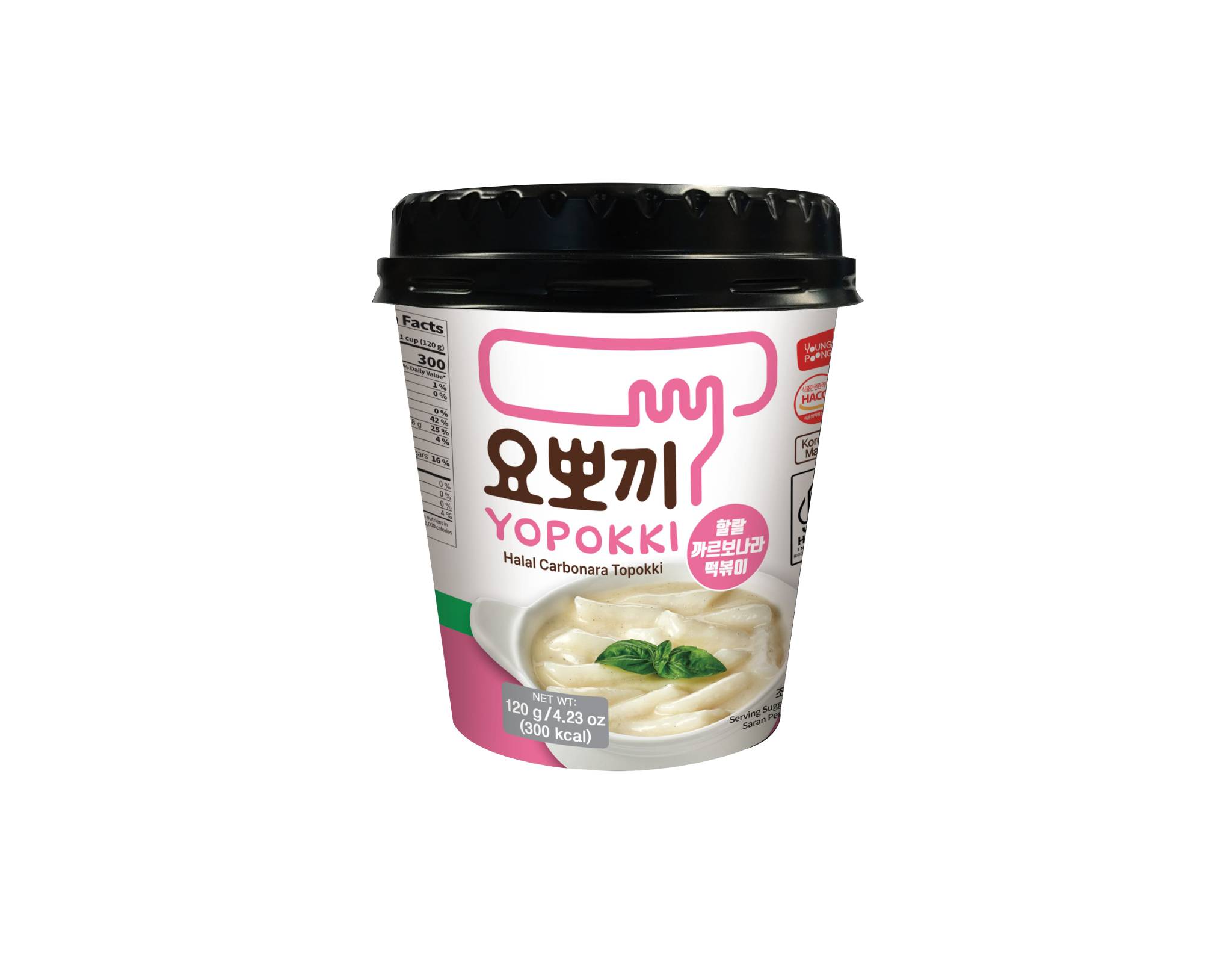 Toppoki Aeon Young Poong Halal Carbonara Topokki Cup | myaeon2go