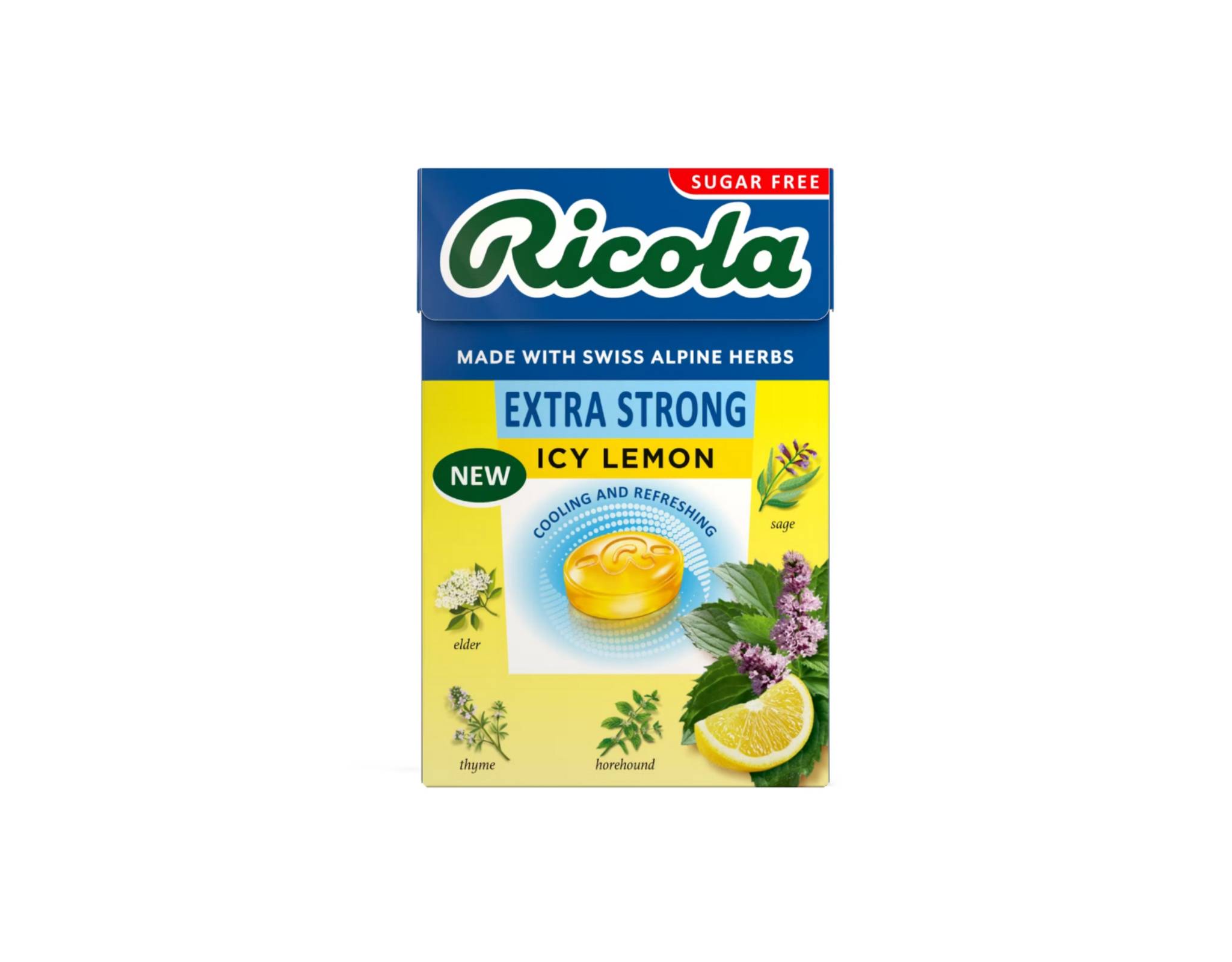 Ingredients Ricola Lemon Ricola Icy Lemon | myaeon2go