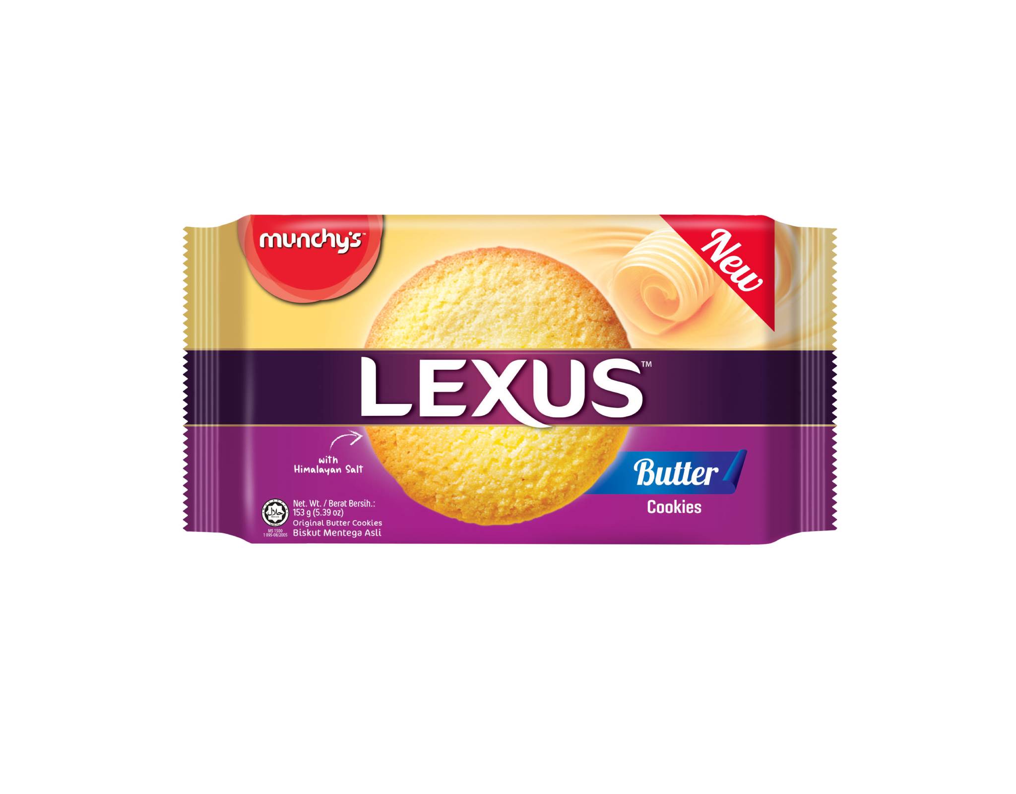Munchy's Lexus Butter Cookies With Himalayan Salt