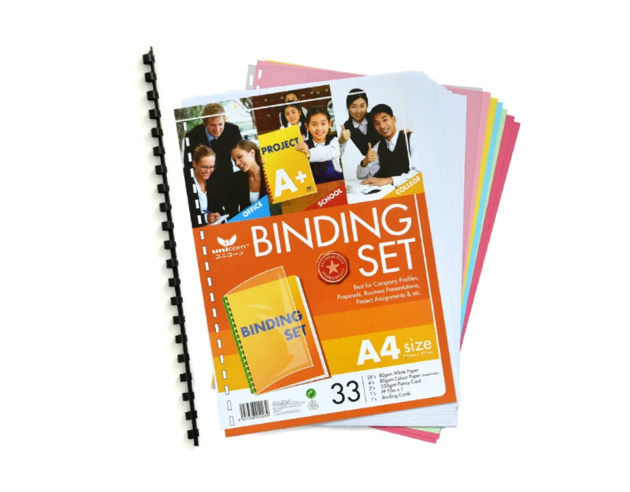 unicorn-binding-set-a4-size-white-ubs-33-myaeon2go