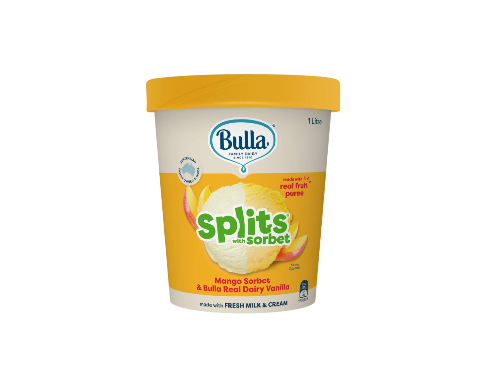Bulla Splits With Sorbet Mango | myaeon2go