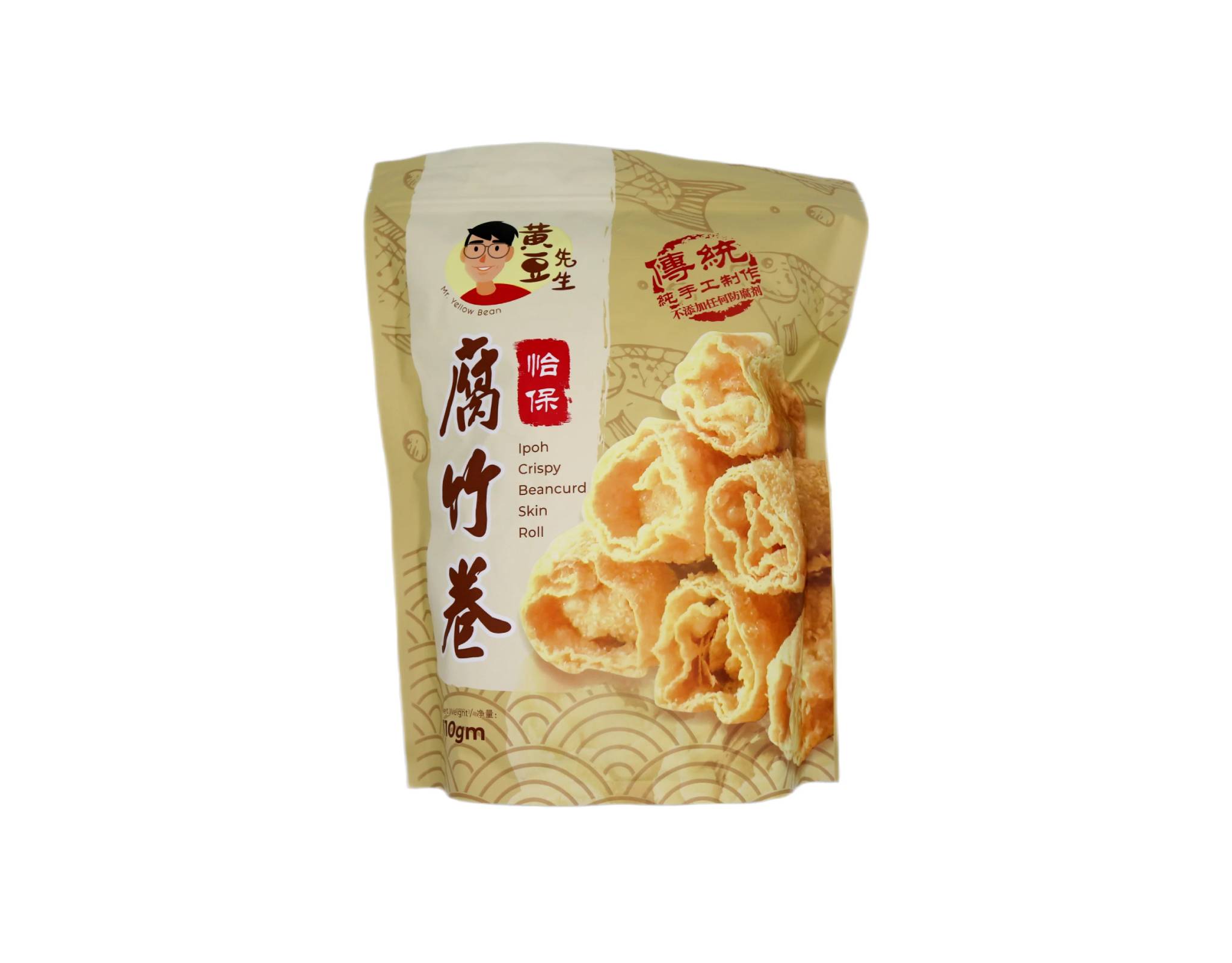 Mr. Yellow Bean Ipoh Crispy Beancurd Skin Roll | myaeon2go