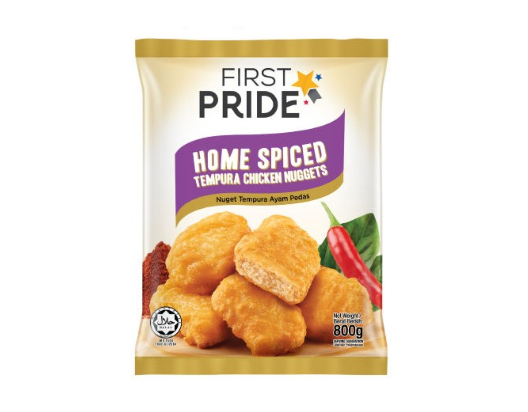 First Pride Spiced Nuggets, 800g - Easy & Tasty