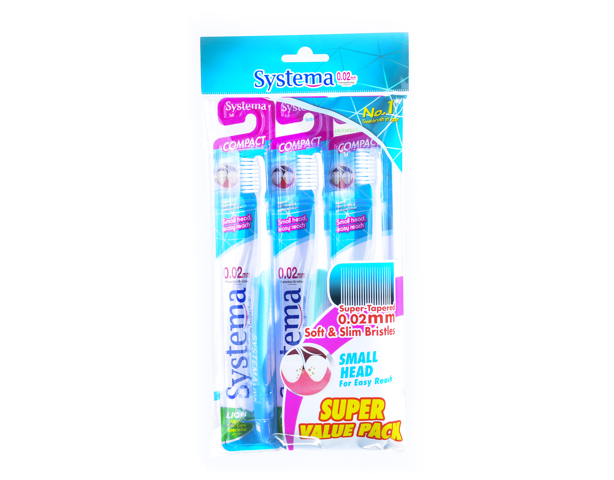 Systema Toothbrush Compact Valuepack