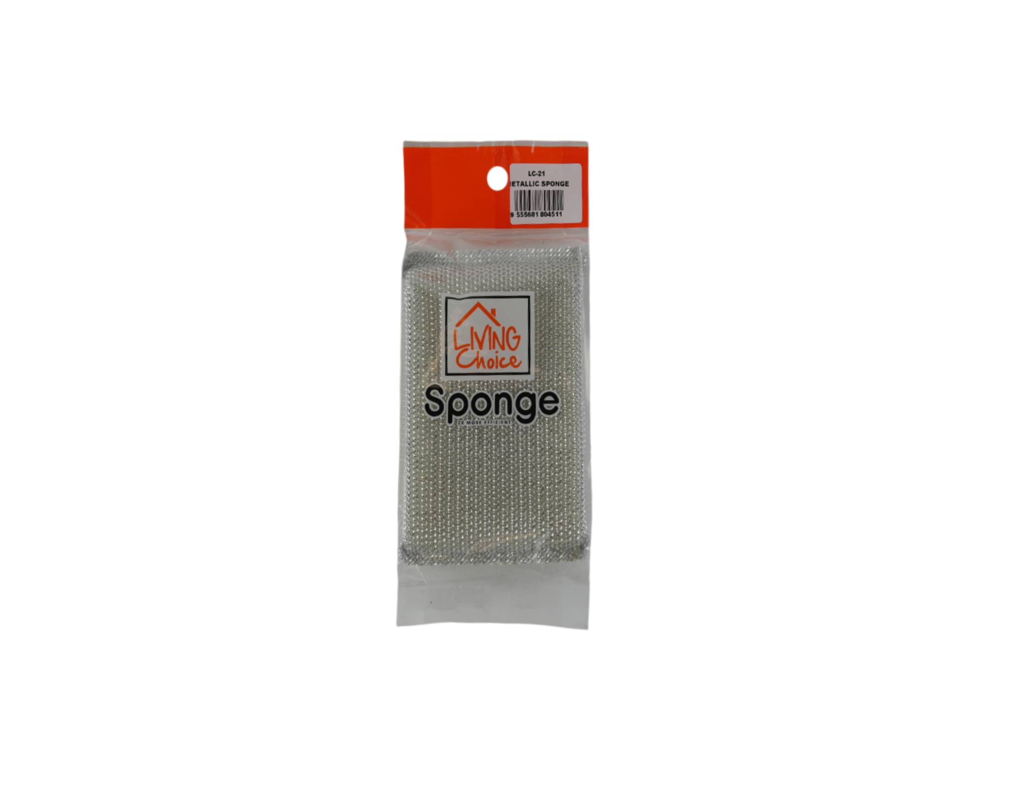 Living Choice Metallic Sponge