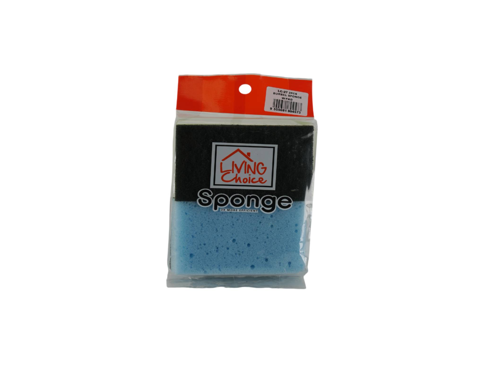 Living Choice Burbel Sponge With Pad