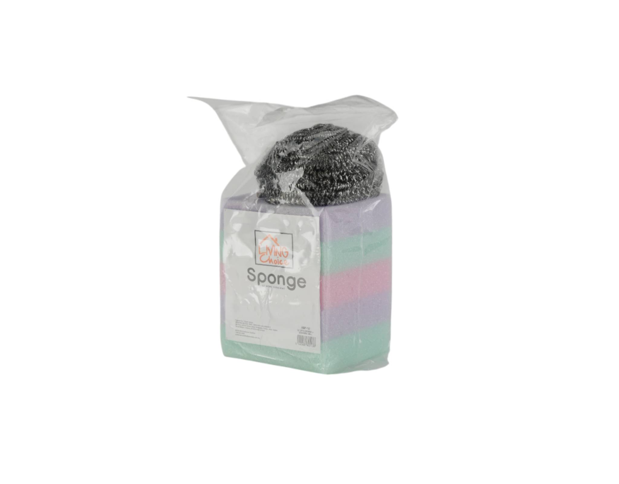 Living Choice Sponge And Scouring Ball (abp-10)