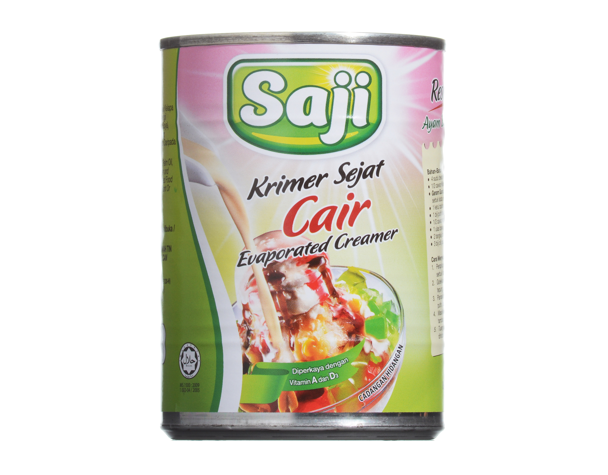 Saji Cair Evaporated Creamer, 390 g