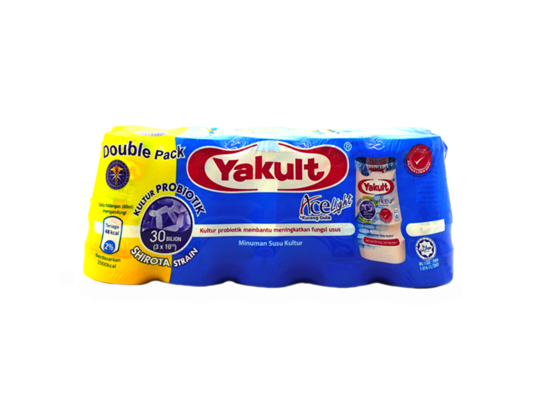 Yakult Ace Cultured Milk Double 10 x 80 ml
