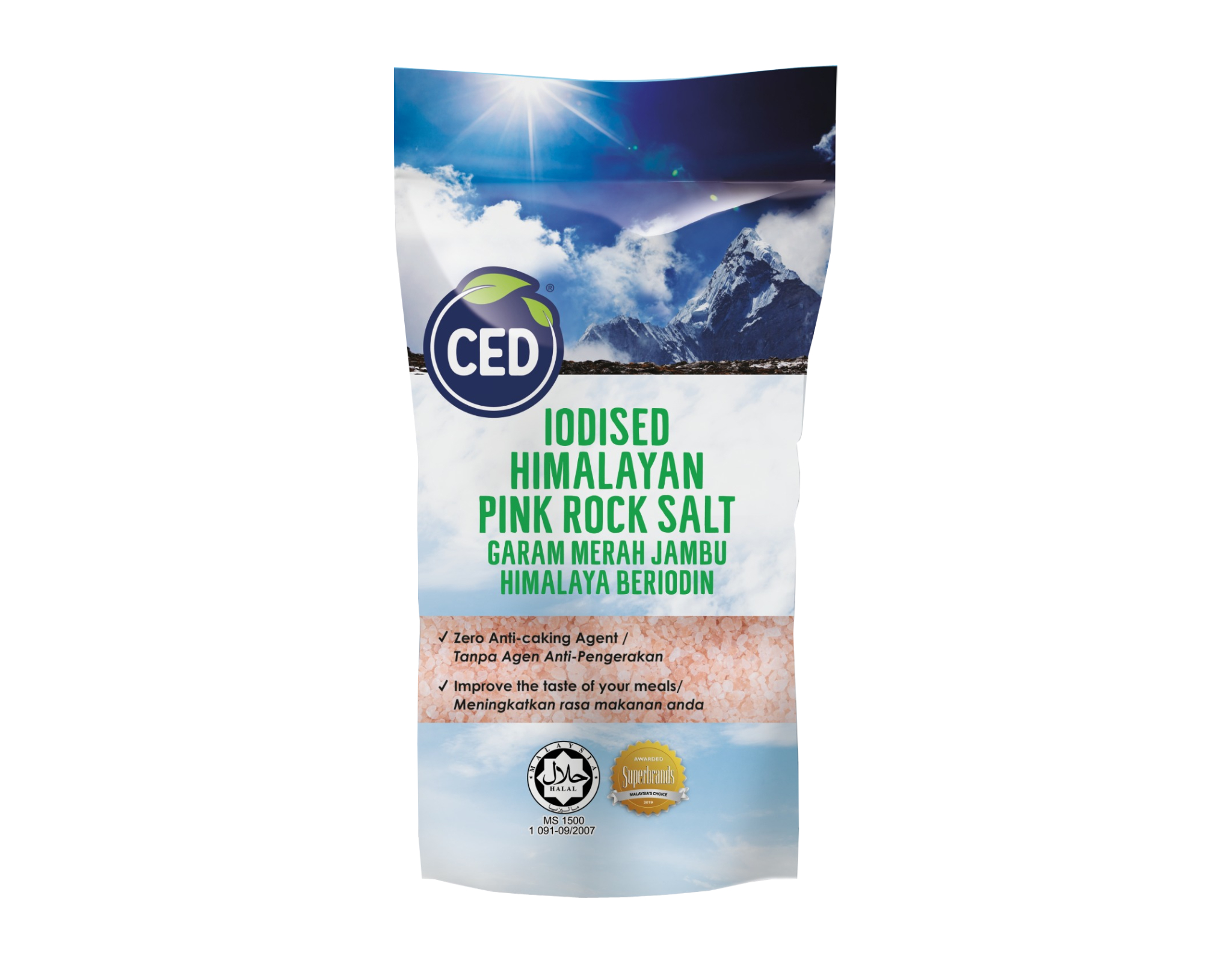 Ced Natural Himalayan Pink Rock Salt