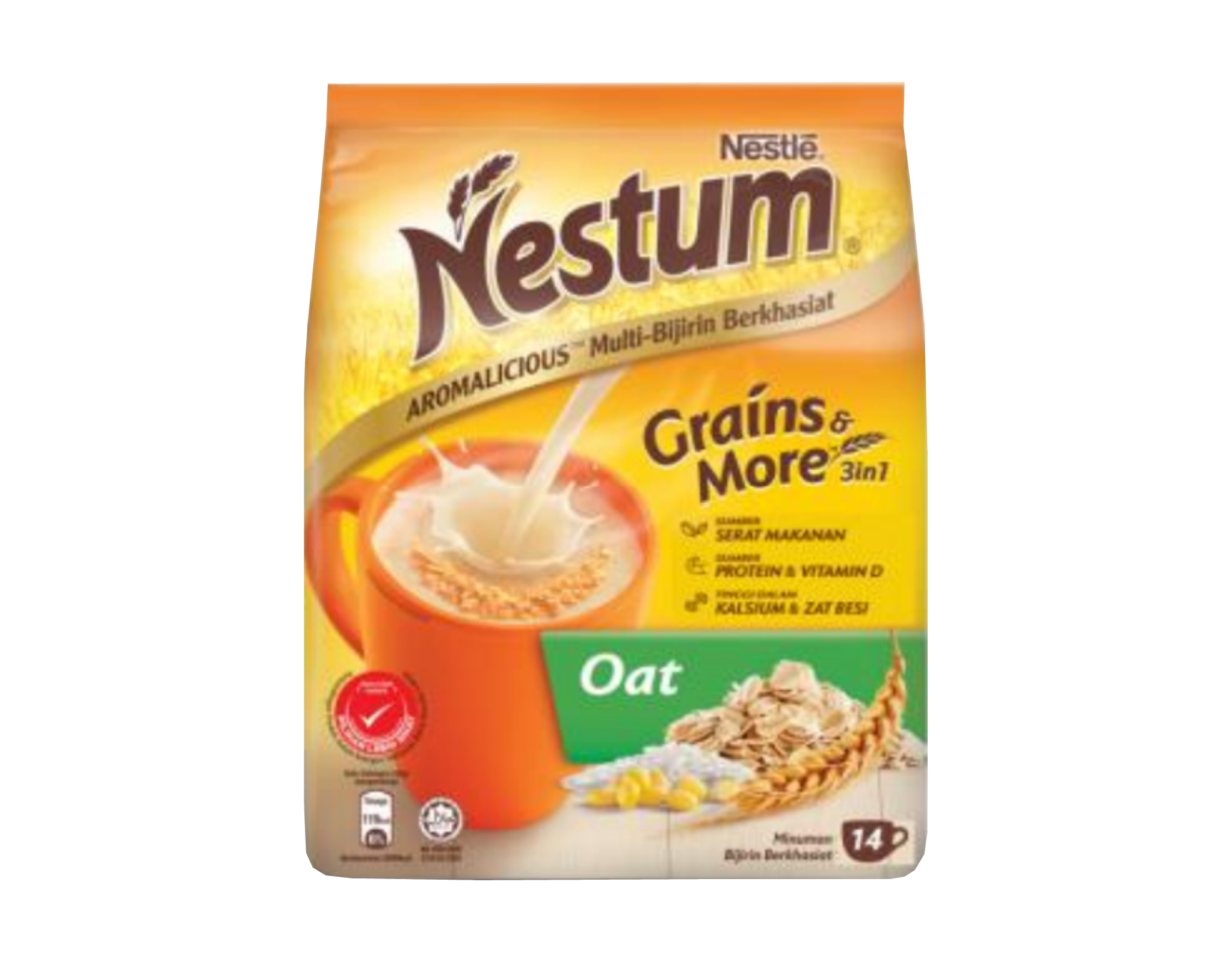 Nestle Nestum 3 in 1 Oats, 14 x 30g