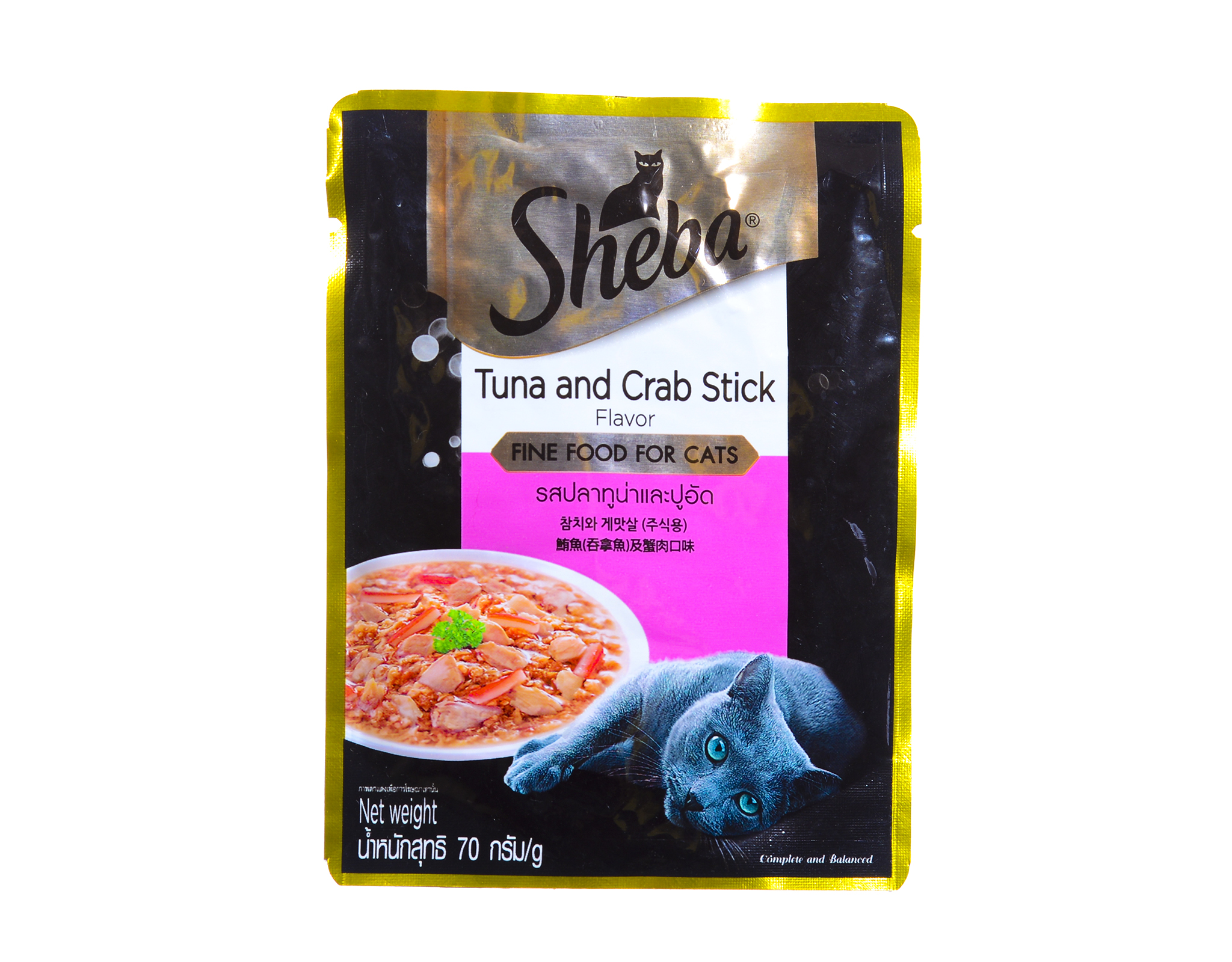 Sheba Tuna & Crab Stick Pouch