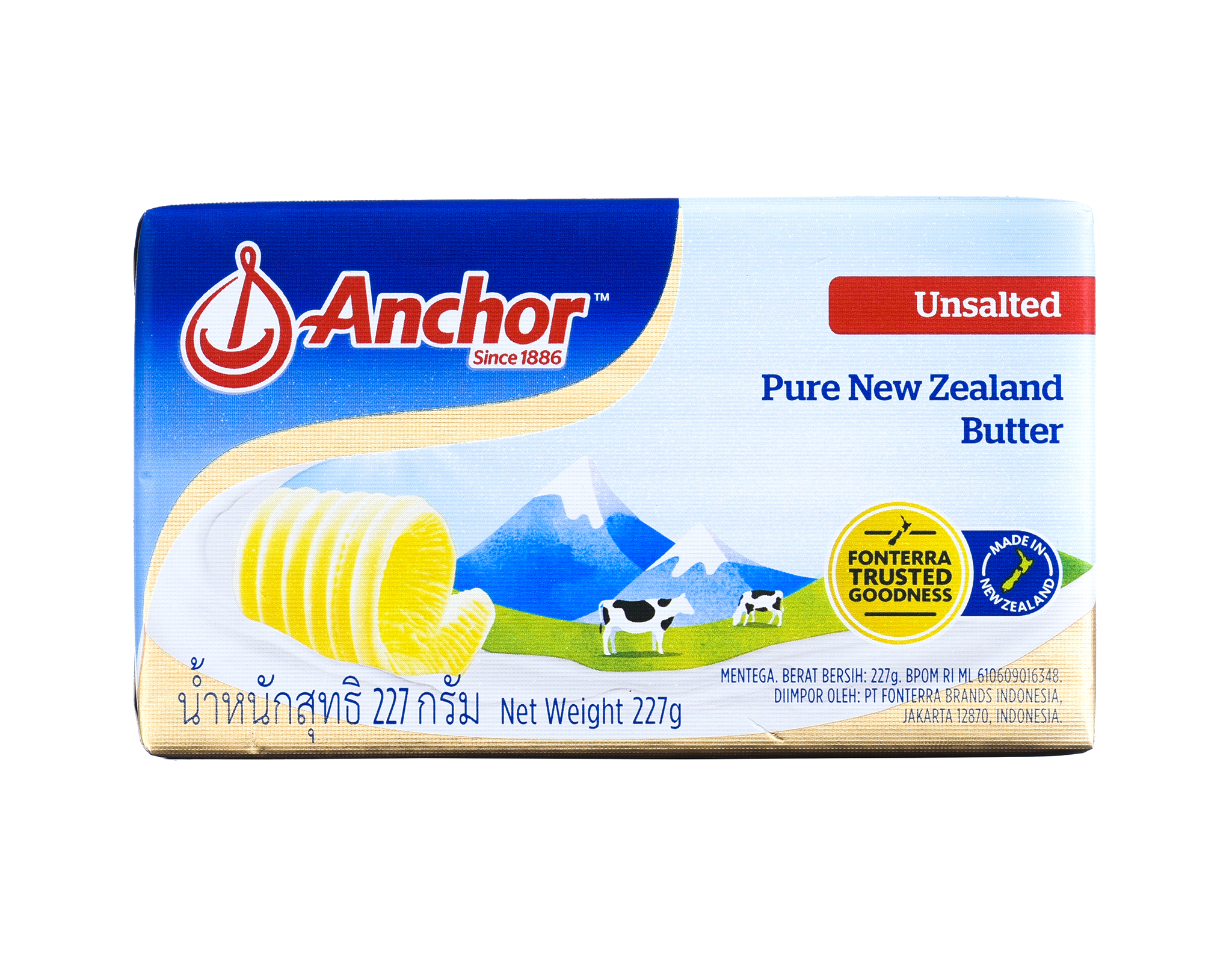 Anchor Unsalted Butter, 227g