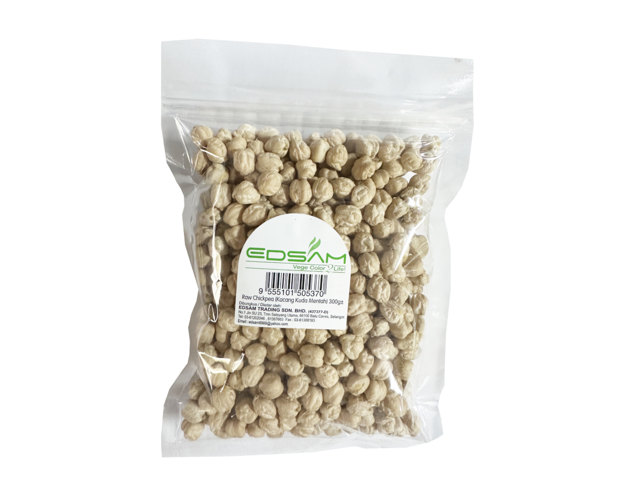 Edsam Edsam Raw Chickpea - Kacang Kuda Mentah (1 Pack) | myaeon2go