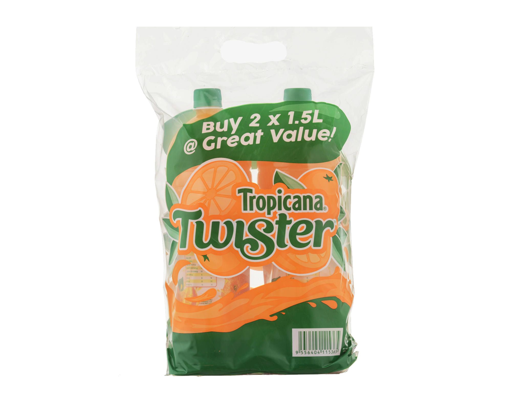 Tropicana Orange Juice 2×1.5L – Refreshing Juice