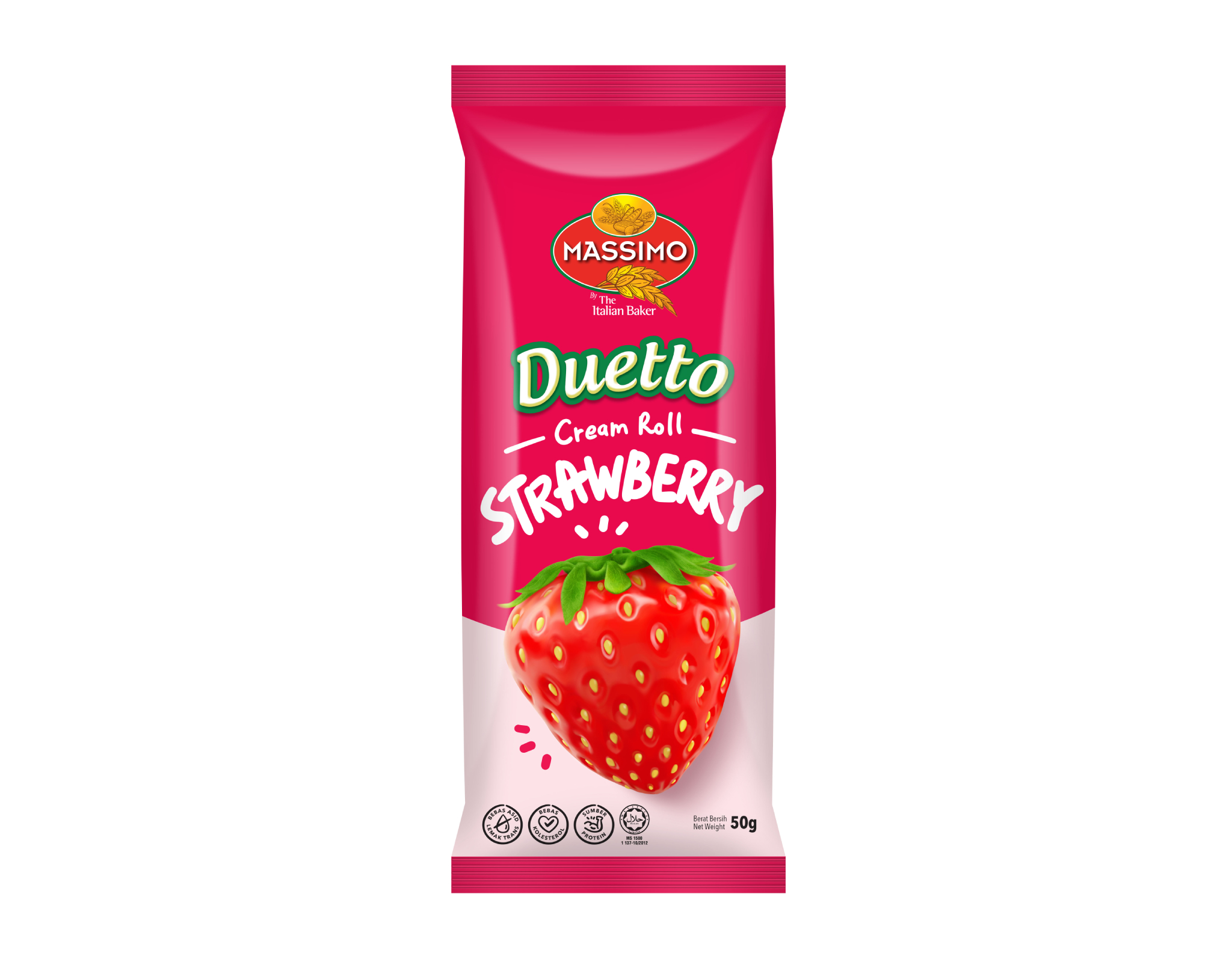 Massimo Duetto Strawberry Cream Roll