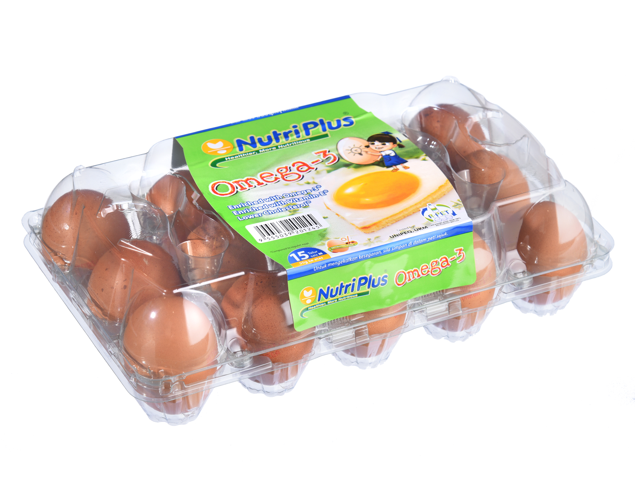 Nutriplus Omega 3 Eggs, 15pcs