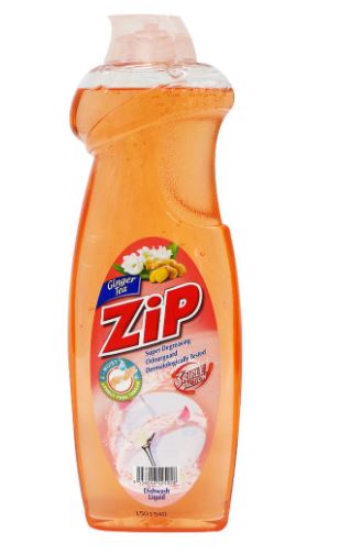 Zip Dishwashing Liquid Ginger Tea