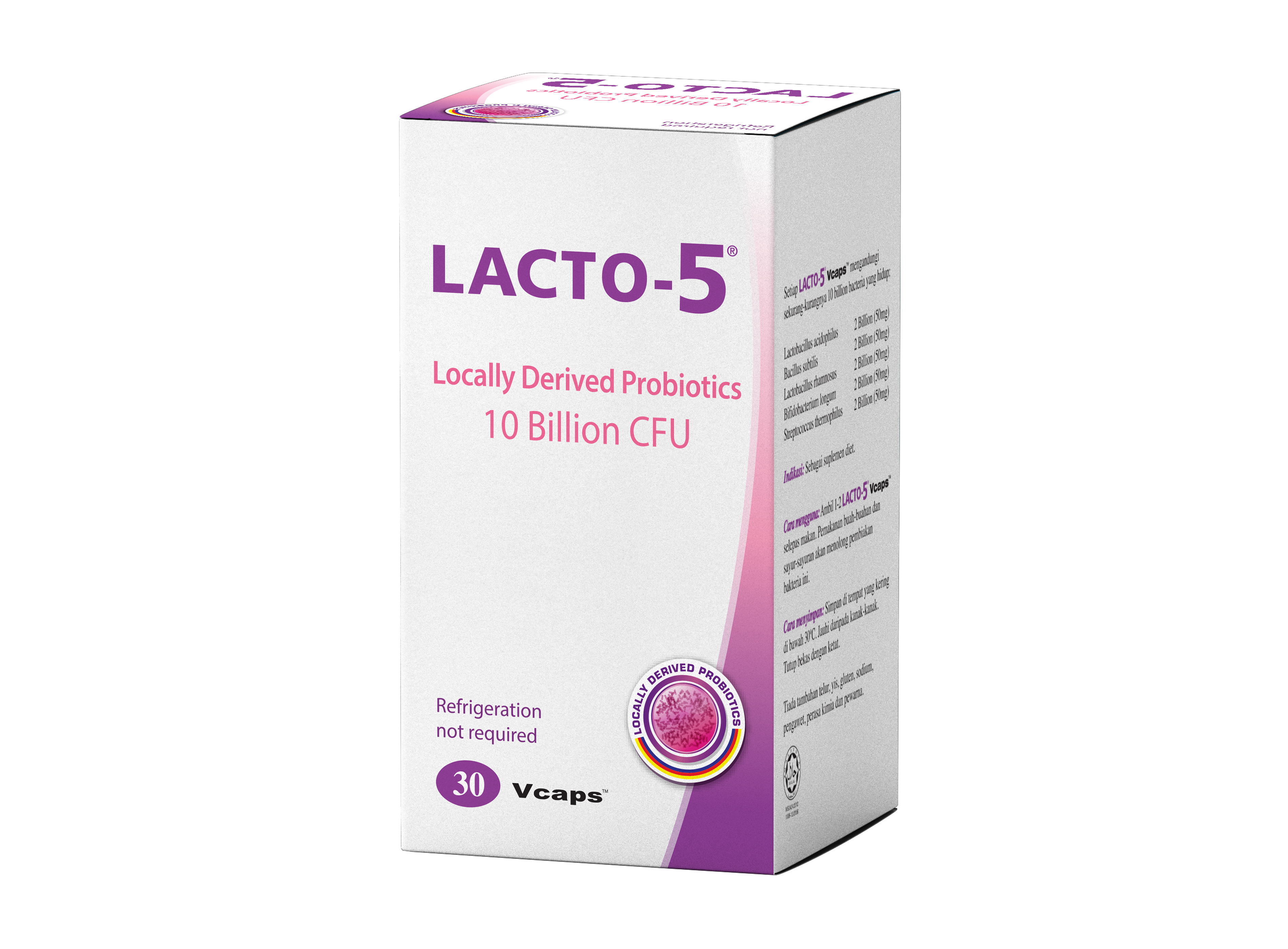 Total Health Concept Thc Lacto-5 Vegicaps
