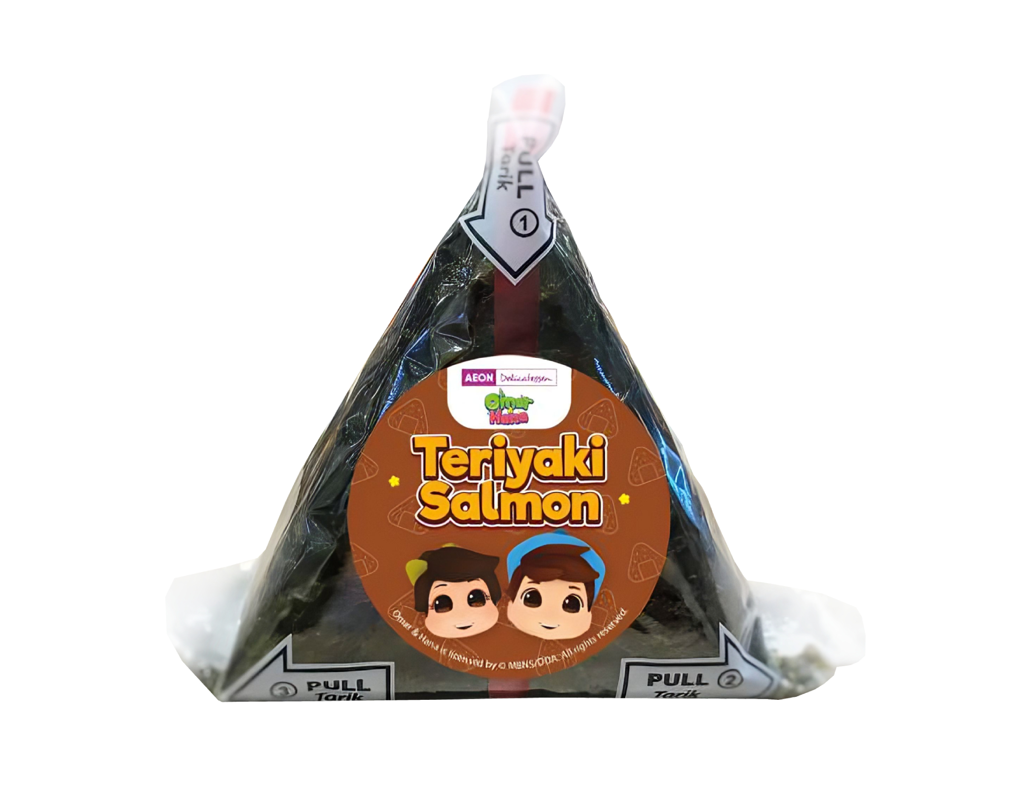 Sushi Onigiri Teriyaki Salmon