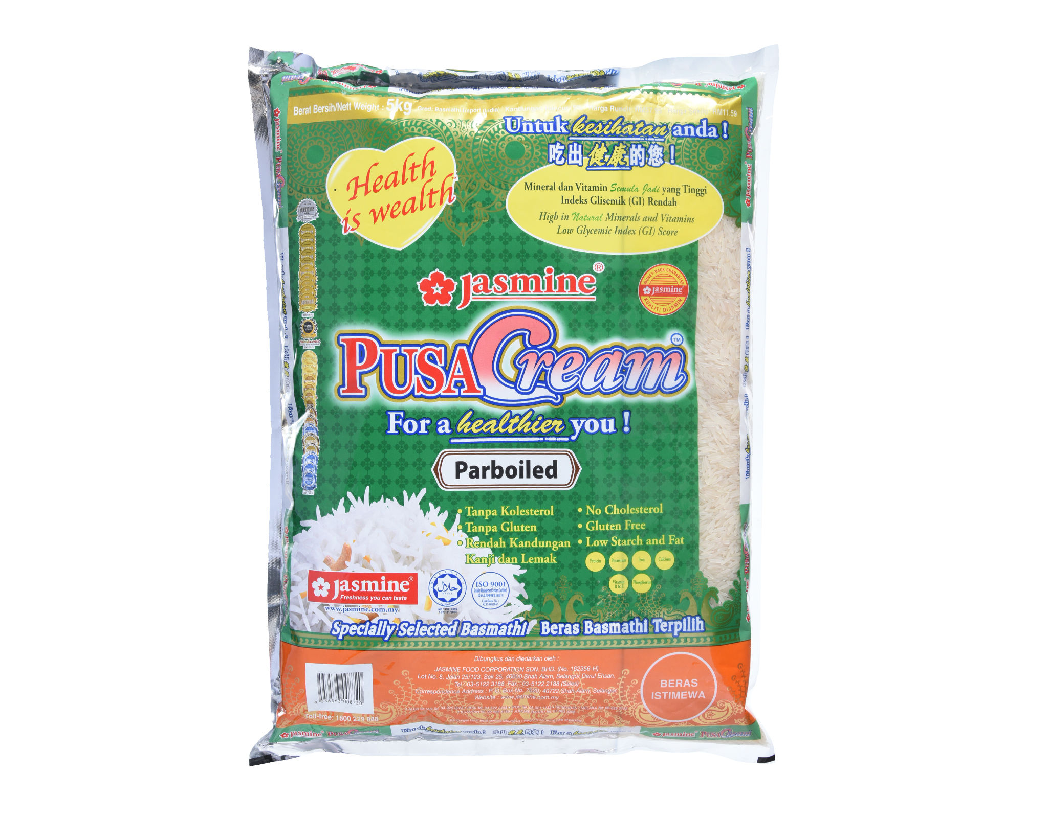 Jasmine La Sella Basmathi Parboiled