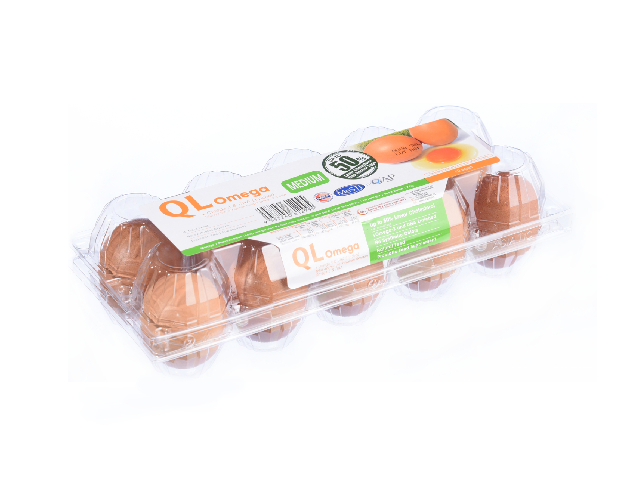 Ql Omega 3 Dha Enriched, 10pcs