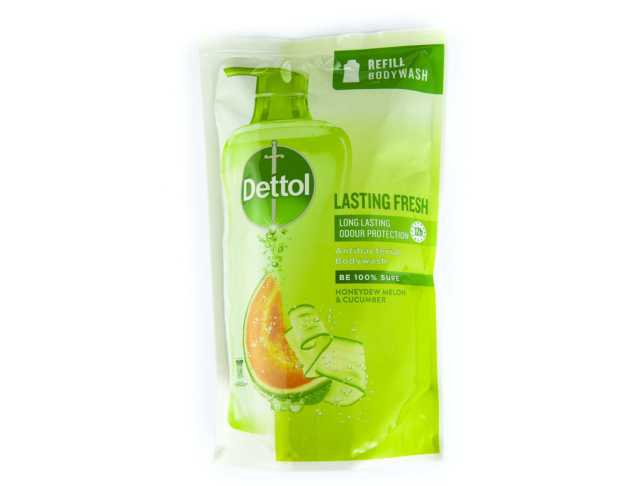 Dettol Shower Gel Lasting Fresh Refill Pouch