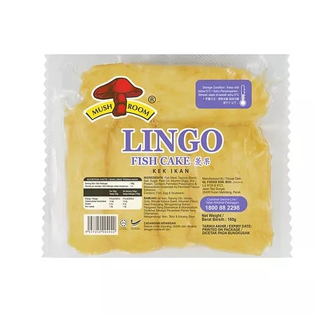 Mushroom Lingo Fish Cake, 160g