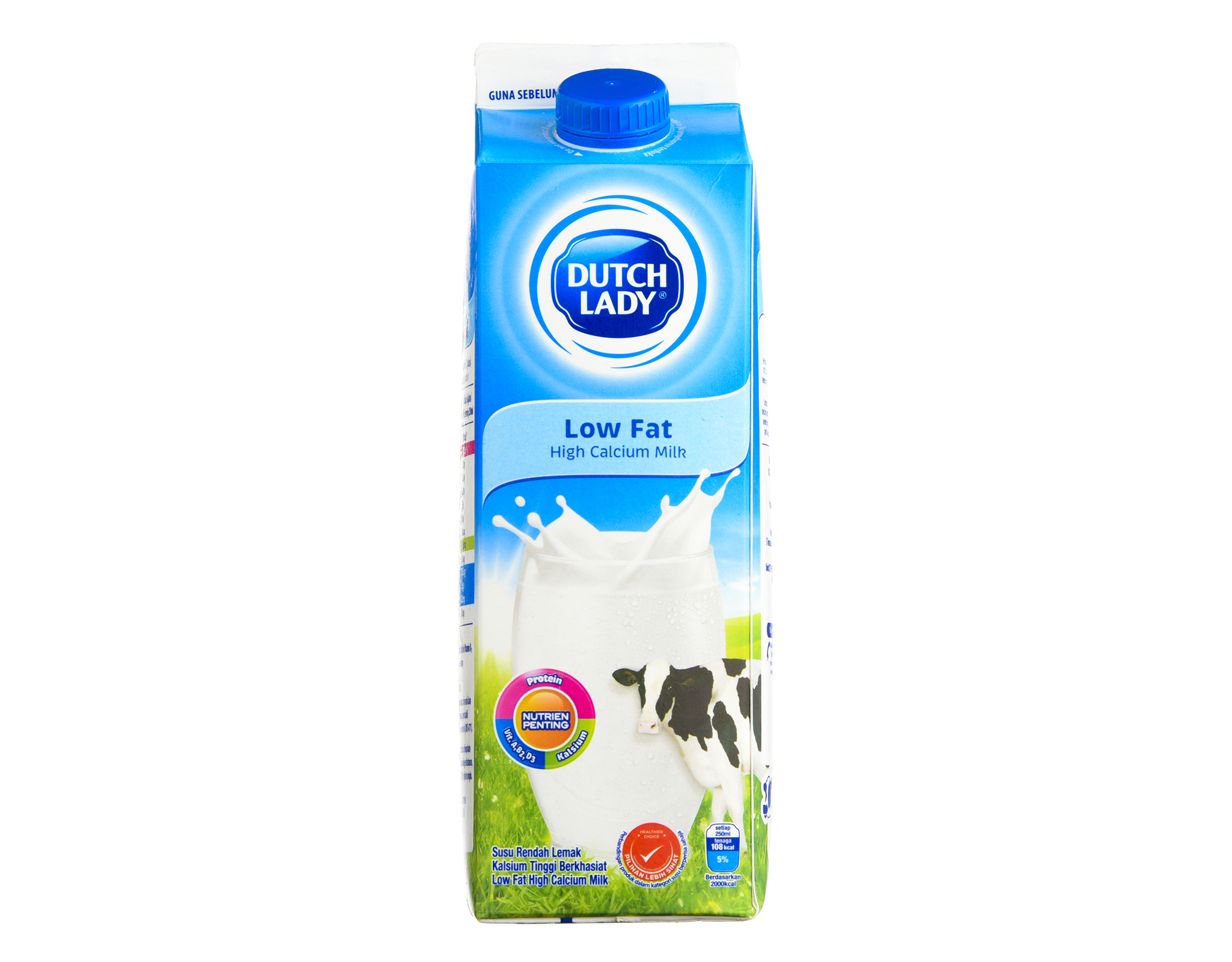 Dutch Lady Pure Farm Pasteurised Low Fat High Calcium Milk