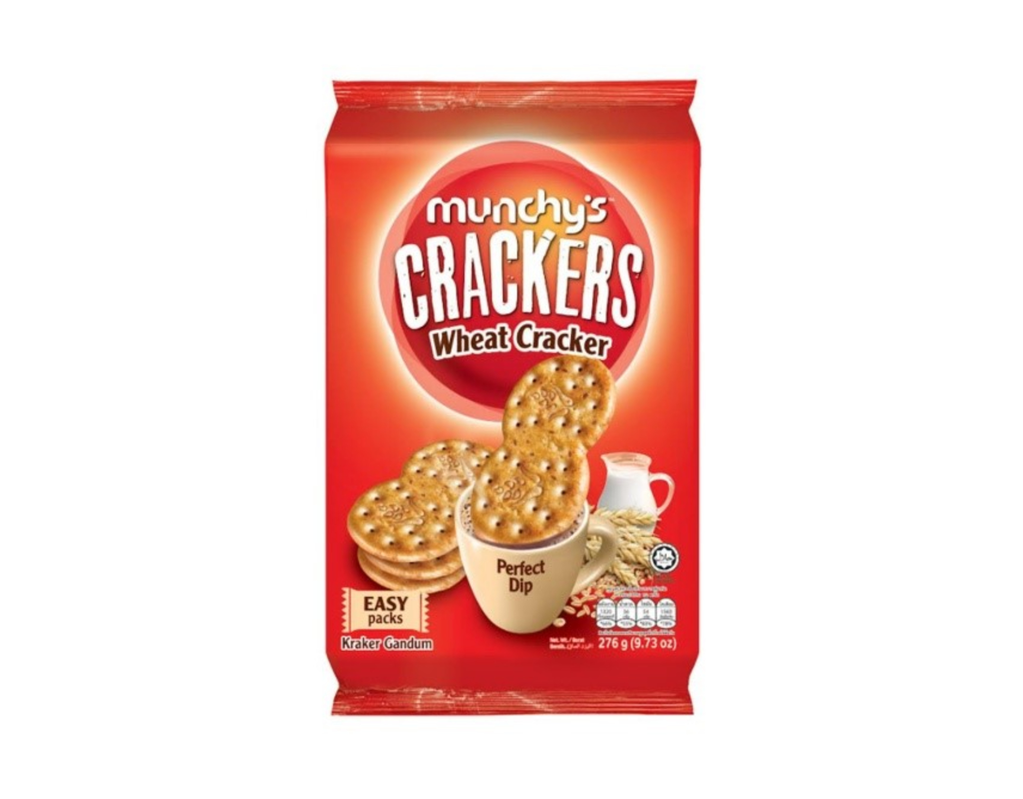 Munchy's Cracker Wheat Crackers, 276 g