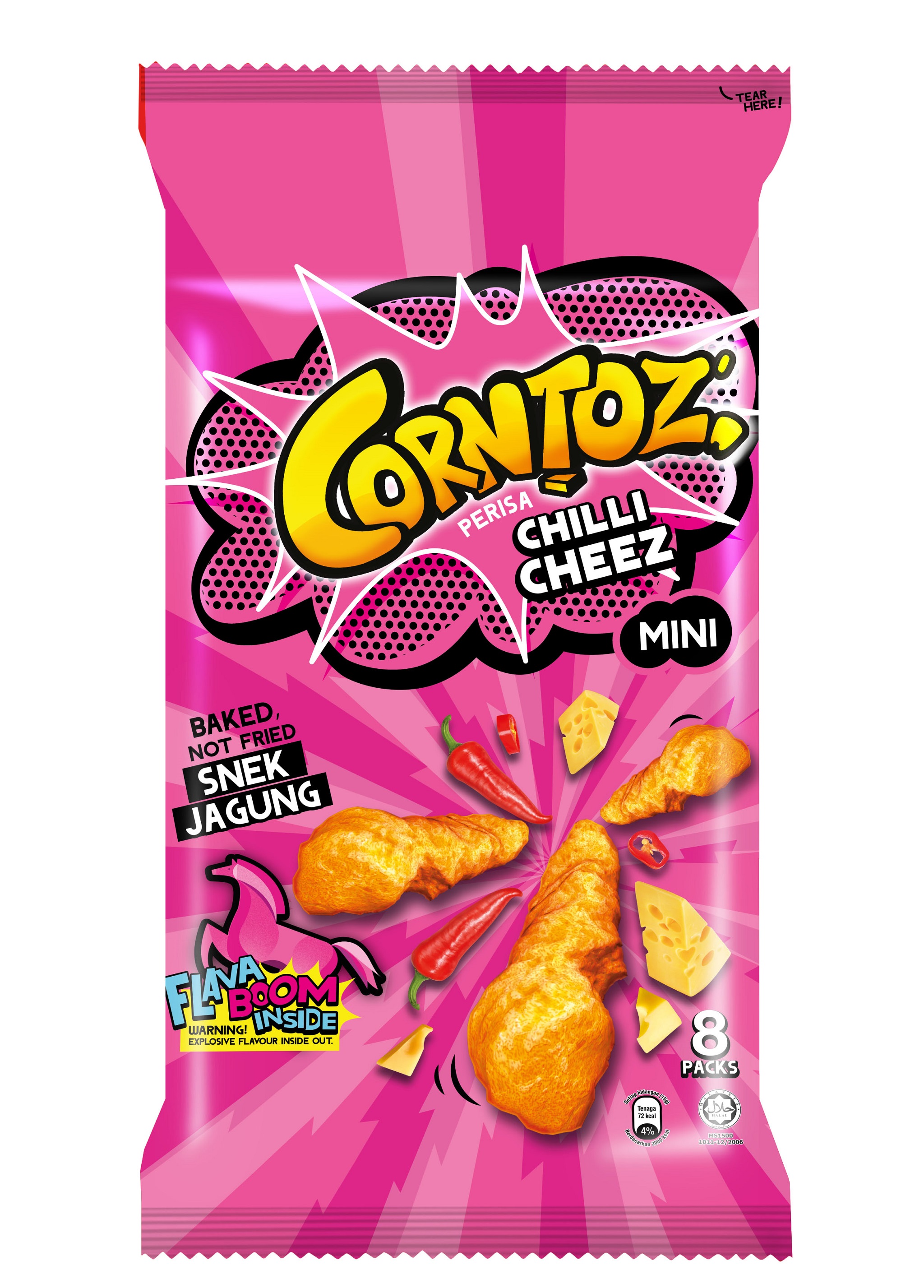 Mamee Corntoz Family Pack Chilli Cheez