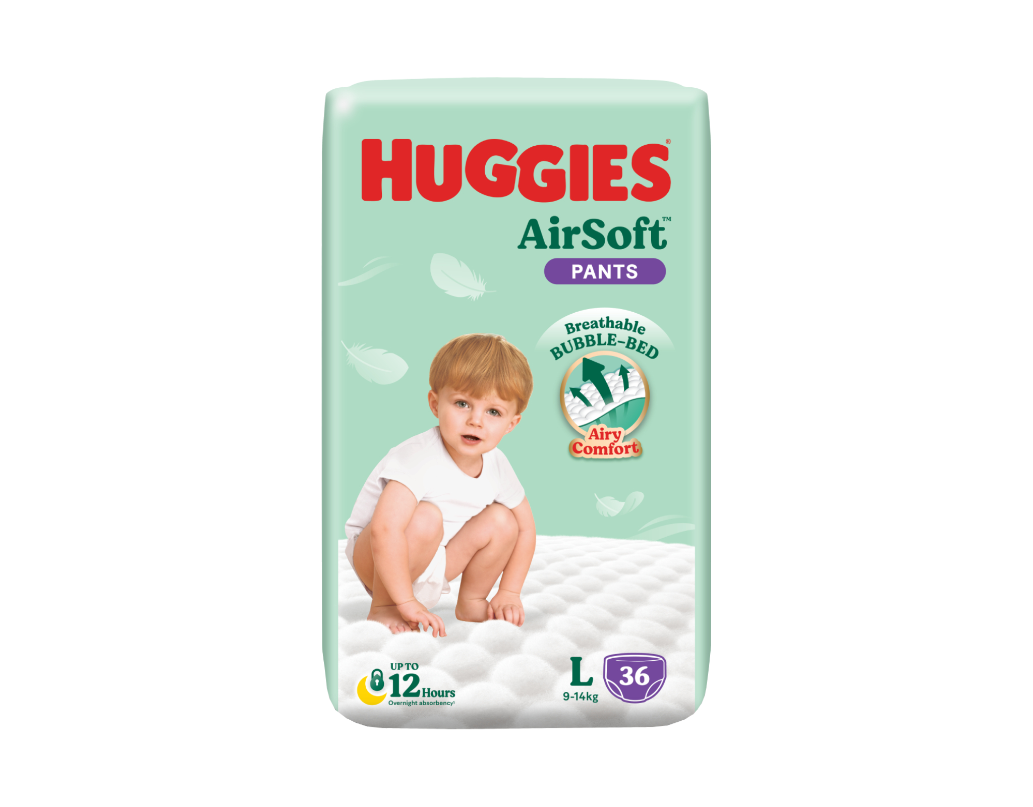Huggies Airsoft Pants Super Jumbo L36