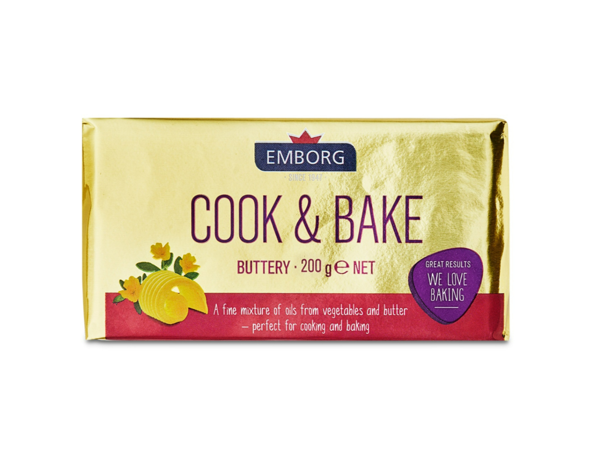 Emborg Cook & Bake Spread, 200 g
