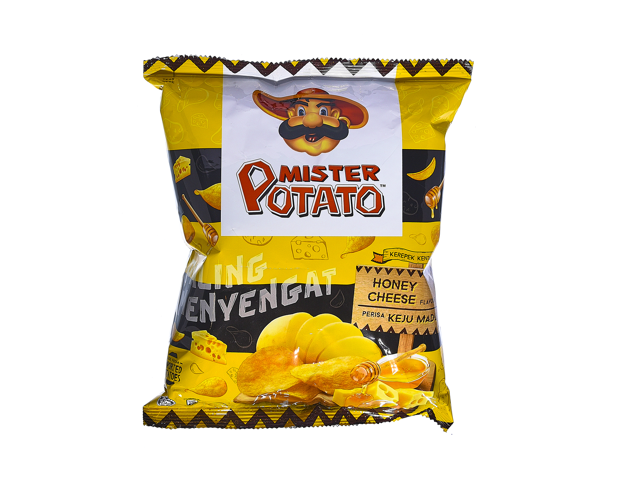 Mister Potato Potato Chips Honey Cheese