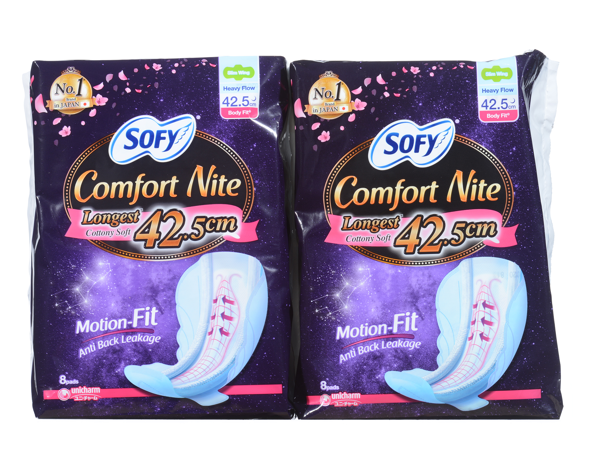 Sofy Body Fit Comfort Night Wing 42.5cm