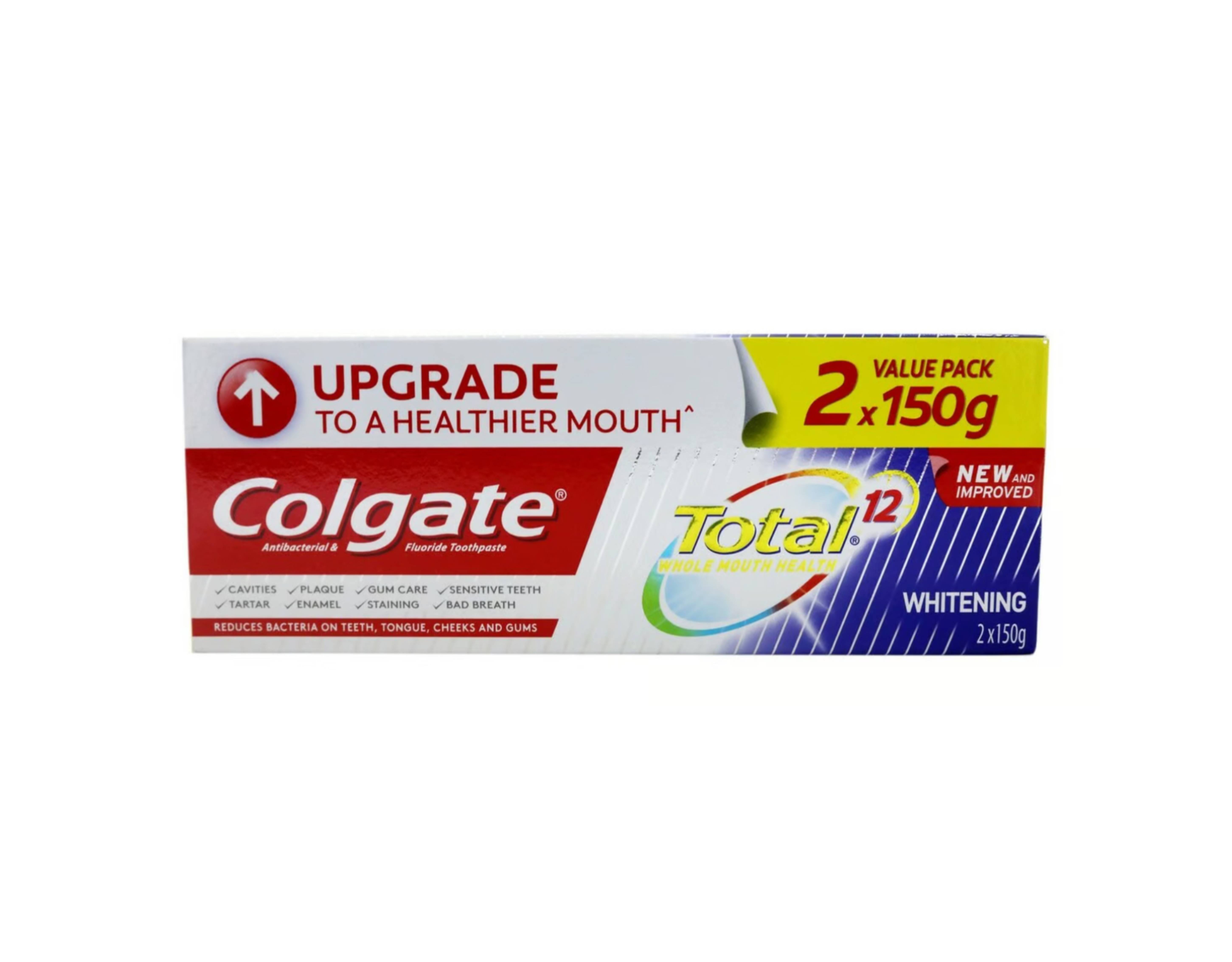 Toothpaste Colgate Circle Colgate Toothpaste Total Pro White Twin Pack | myaeon2go