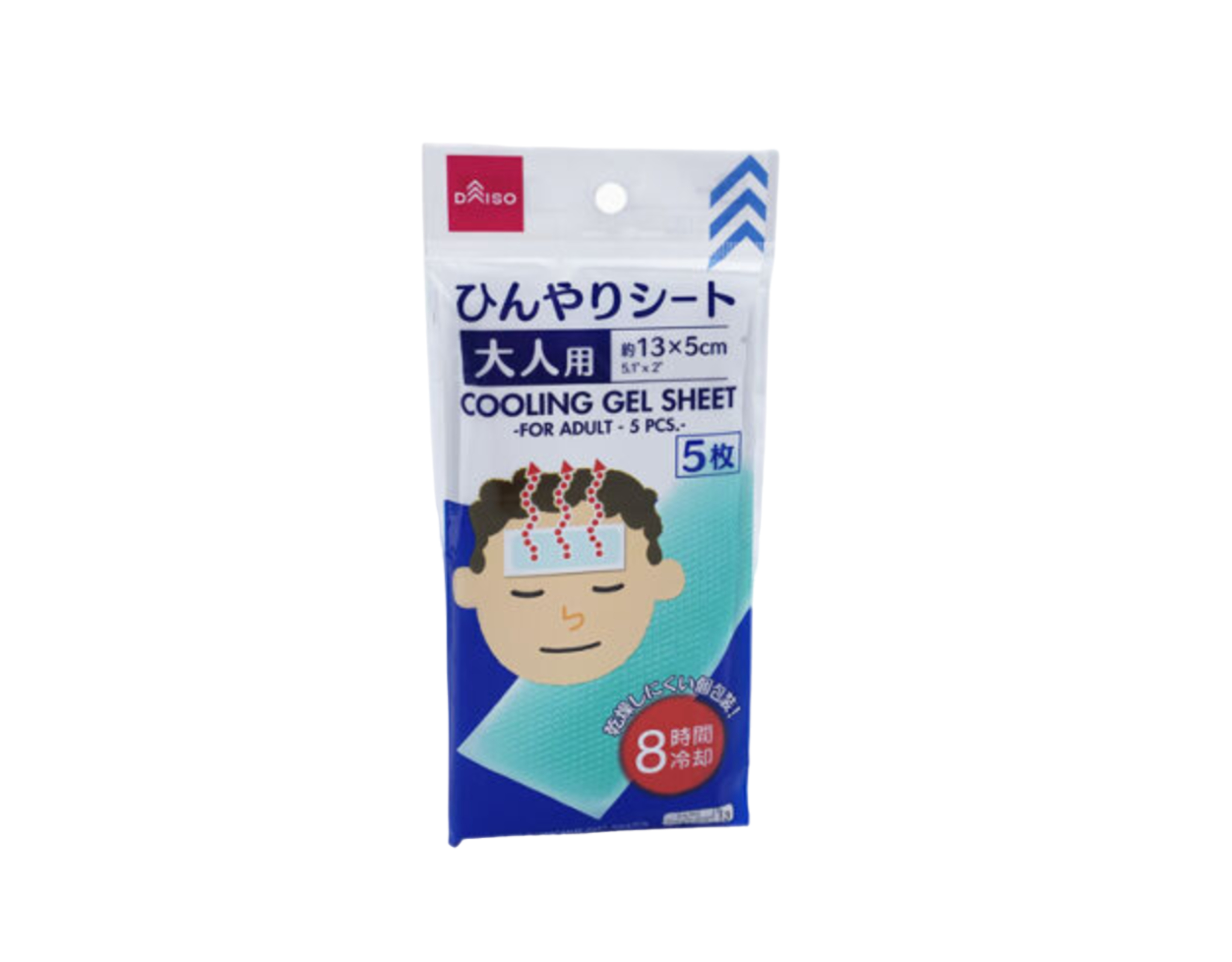 Daiso Cooling Gel Sheet For Adults