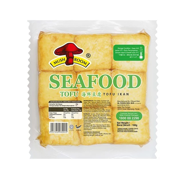 Mushroom Seafood Tofu, 160g