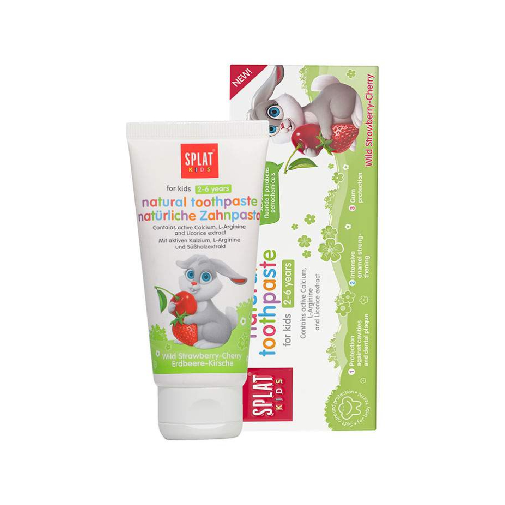 Maxim Toothpaste Splat Kids Toothpaste Cherry & Wild Strawberry (2-6 Years) | myaeon2go