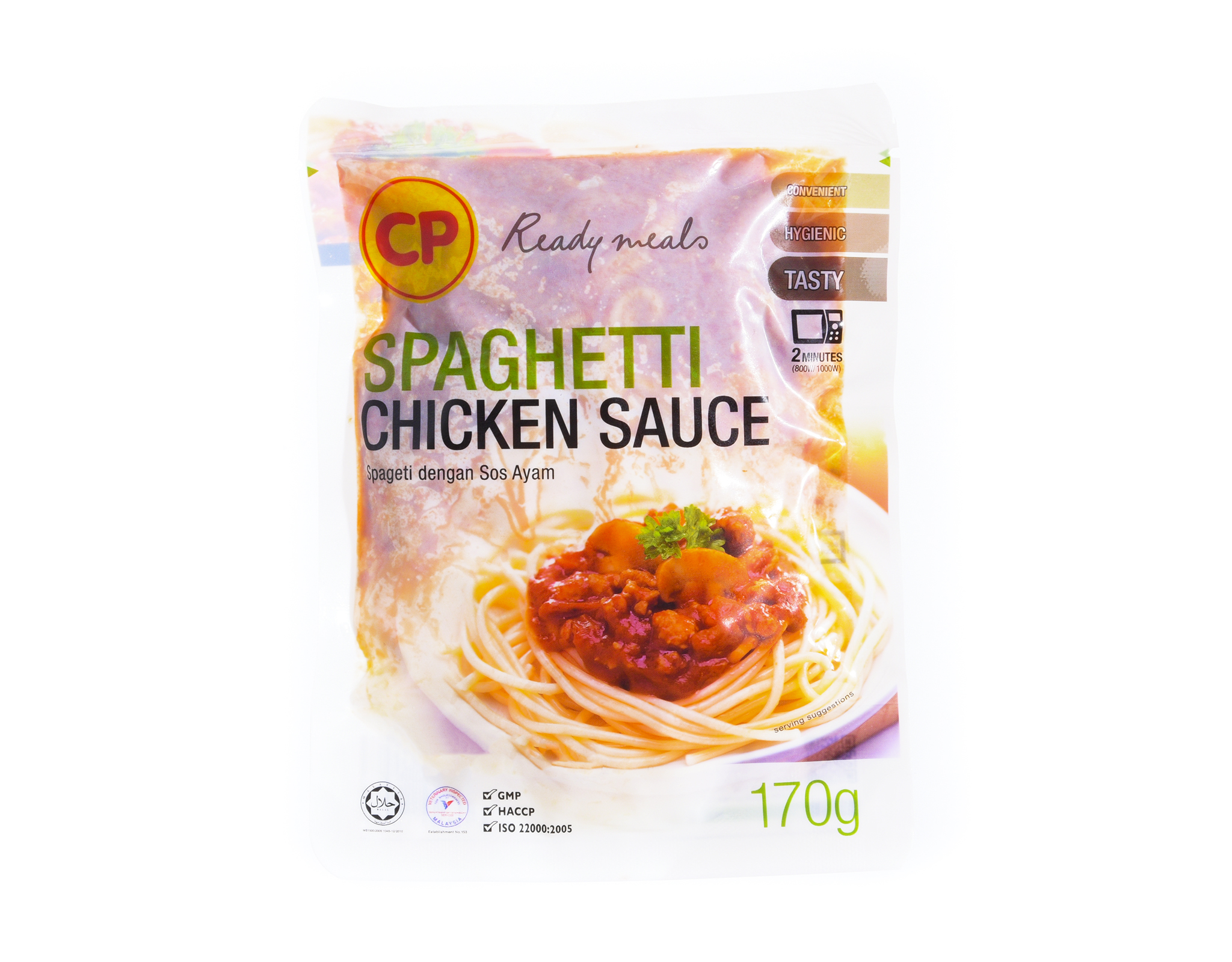 Cp Spaghetti Chicken Sauce, 170g