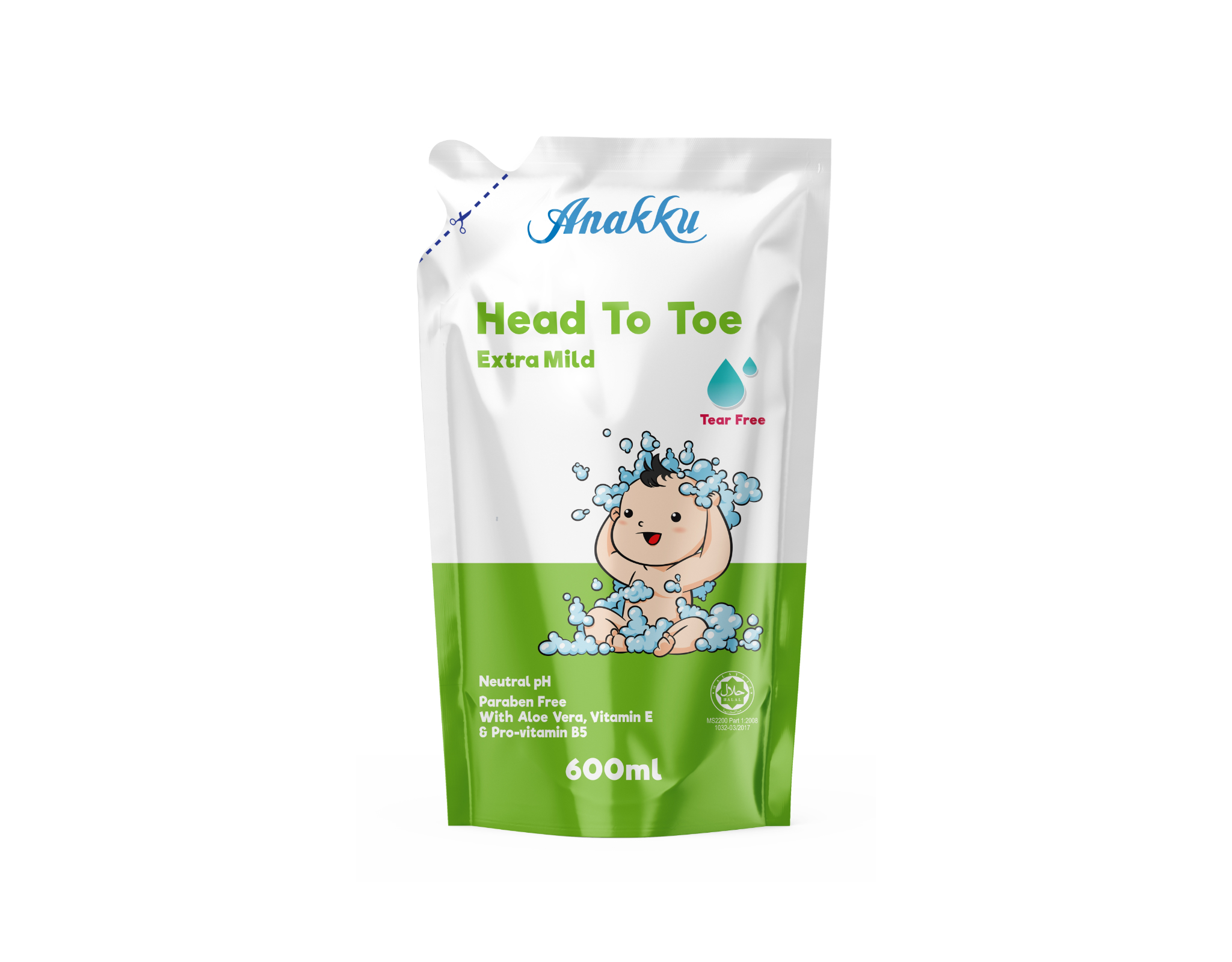 Anakku Baby Head To Toe Refill