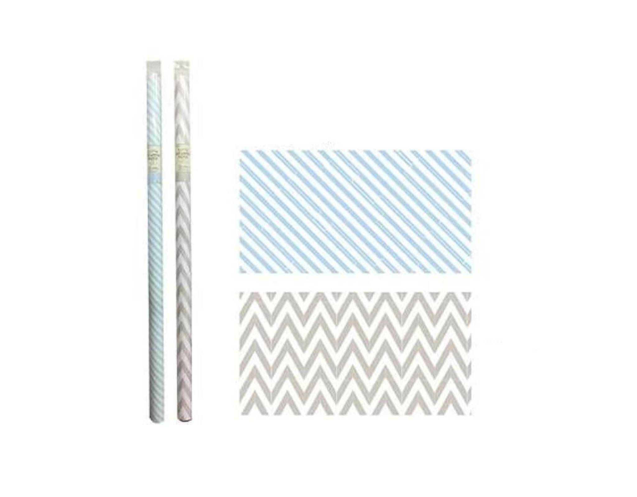 Daiso [SELECTED RANDOMLY] Wrapping Paper Striped | myaeon2go