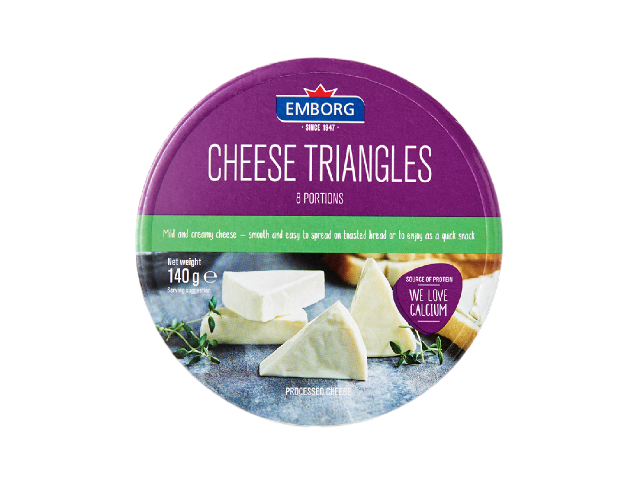 Emborg Cheese Triangle
