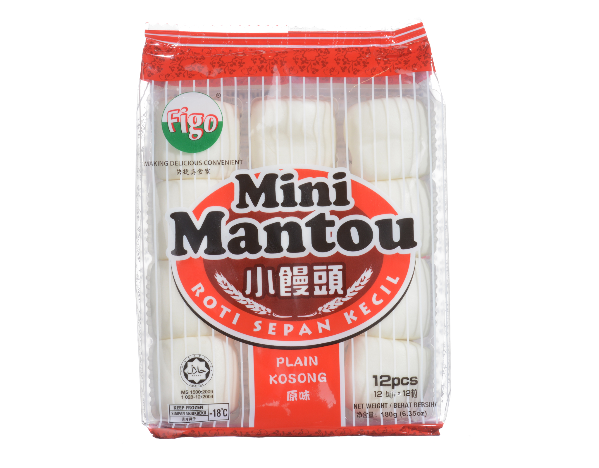 Figo Mini Mantou Plain
