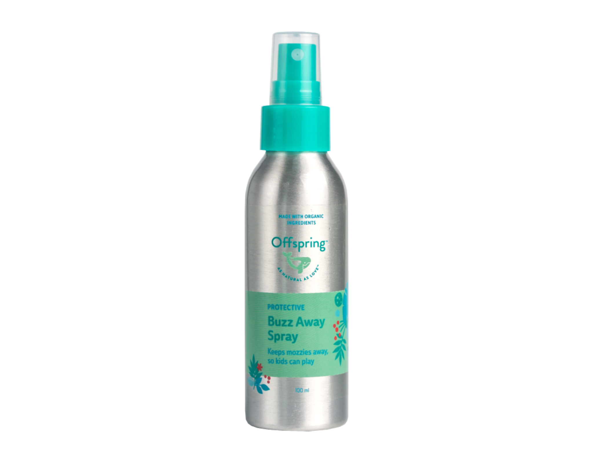 Offspring Buzz Away Spray, 100ml - All-Natural Repellent