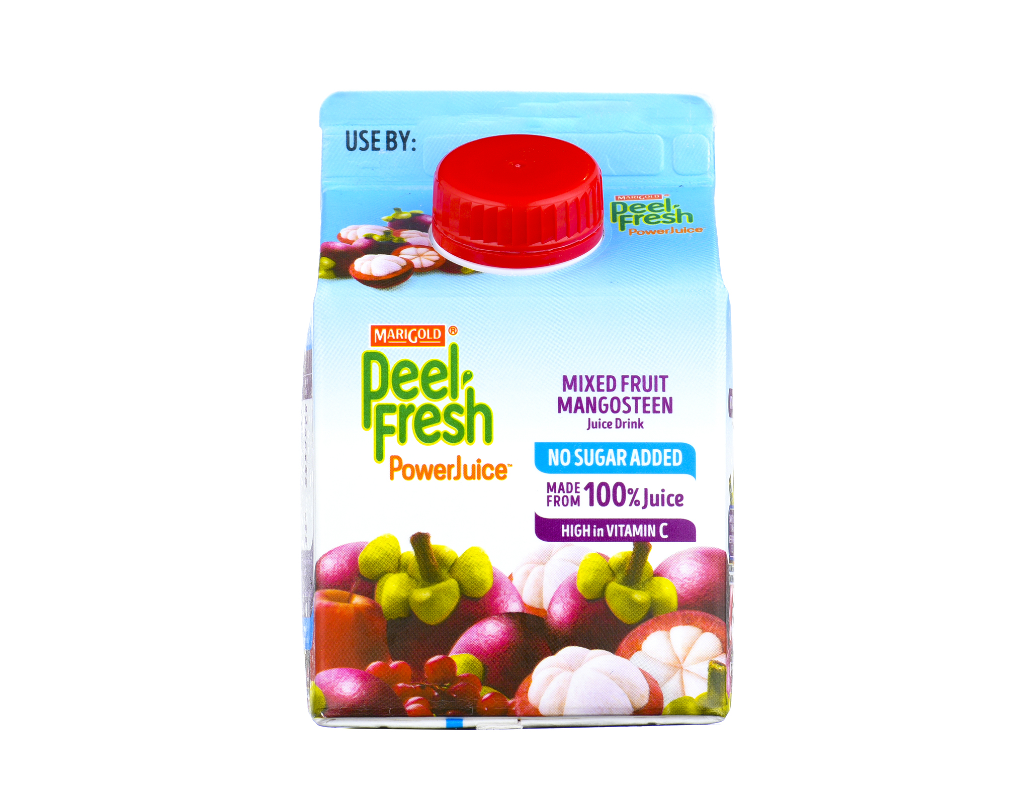 Marigold Peel Fresh Powerjuice Mixed Fruit Mangosteen